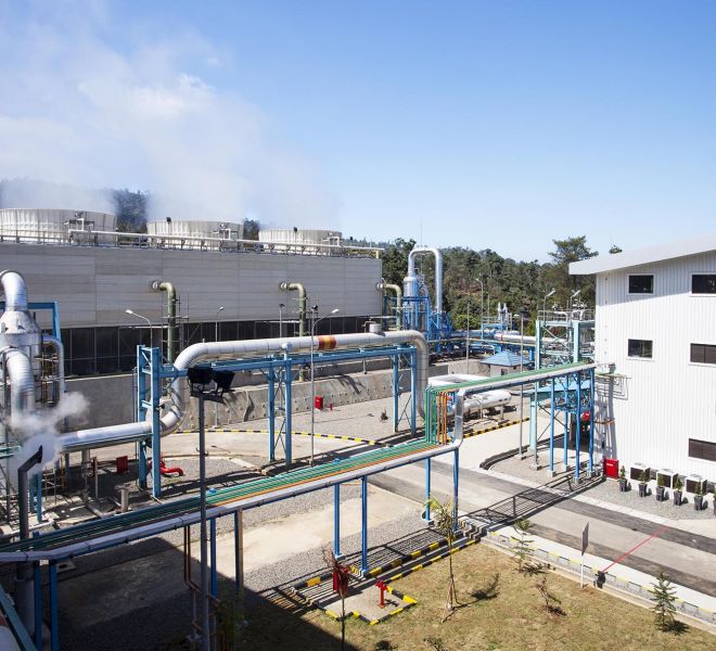 Total Geothermal Power Plant Project Kamojang - 5, 35 MW West Java